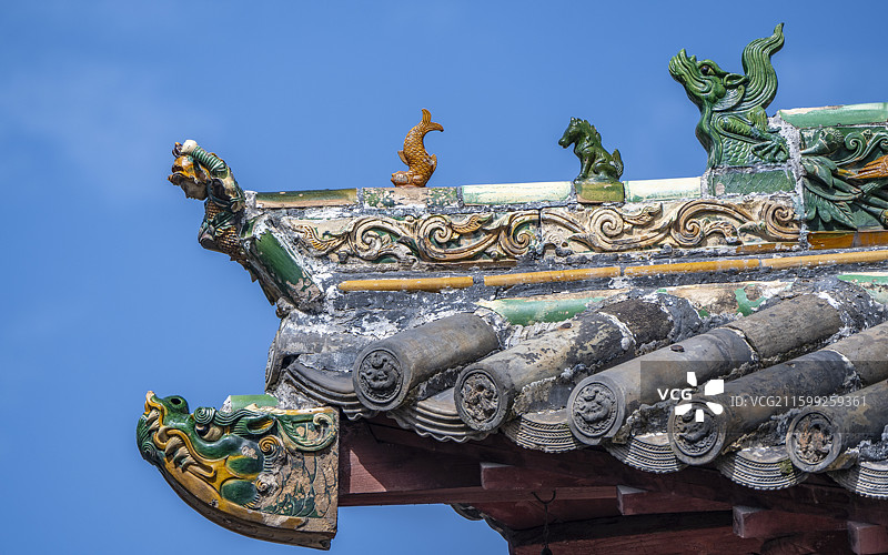 山西省长治市壶关县真泽二仙宫图片素材