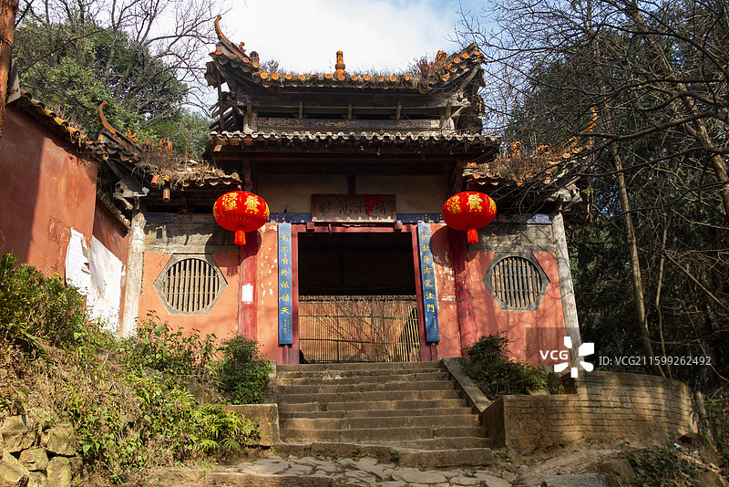 昆明妙高寺风光图片素材