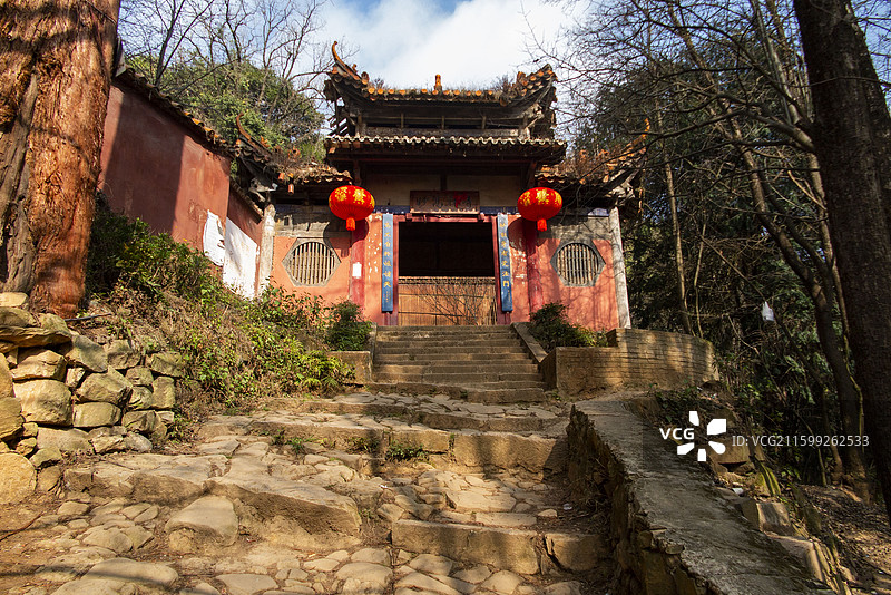 昆明妙高寺风光图片素材