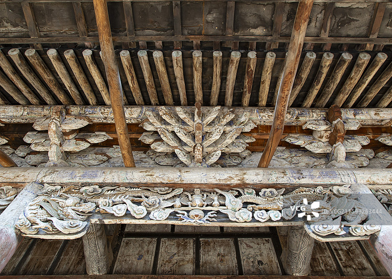 山西省长治市潞城区李庄武庙图片素材