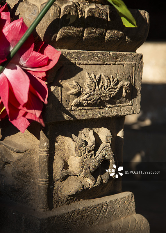 山西省长治市潞城区李庄武庙图片素材