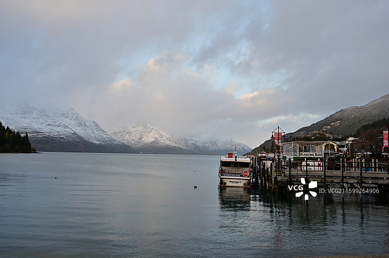 新西兰南岛皇后镇风景Queenstown图片素材