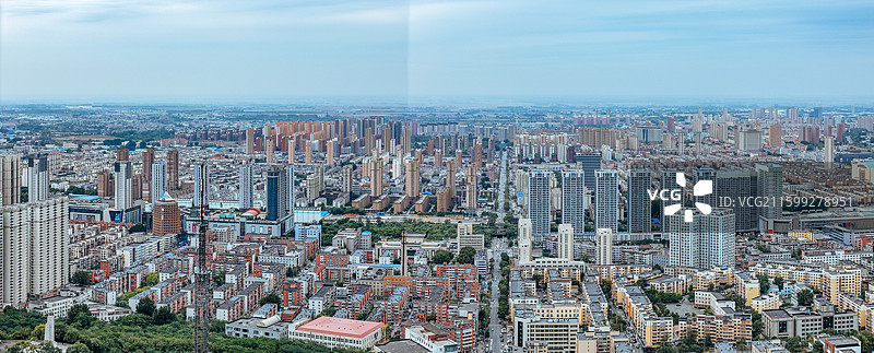 鞍山市 铁东区 胜利广场 玉佛山 人民公园 航拍 地标图片素材