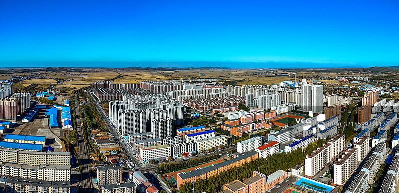 舒兰市 王家街 舒兰大街 森林公园 航拍图片素材