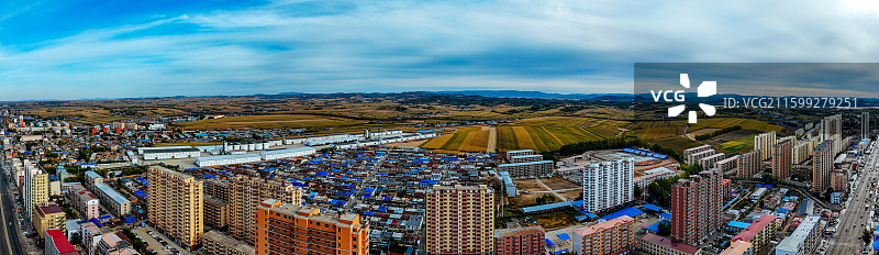 宾县 永贵村 迎宾大道 二龙湖 航拍图片素材