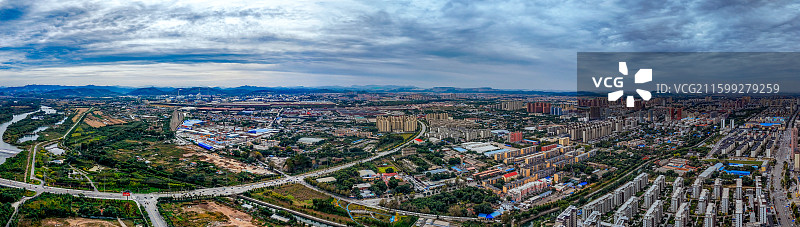 辽阳市 文圣区 太子河 河东广场 白塔公园 航拍 地标图片素材