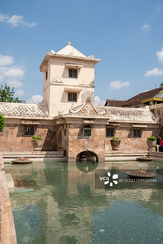 日惹水宫图片素材