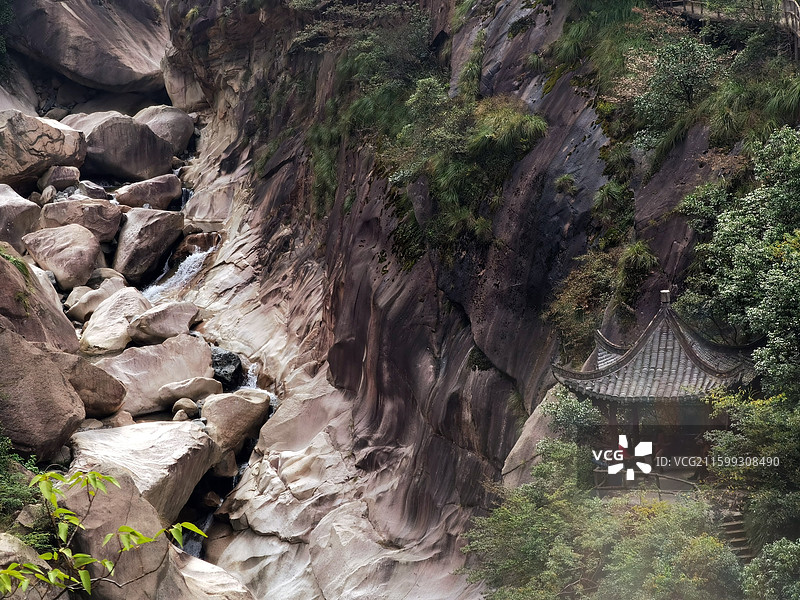 安徽皖南徽杭古道自然风光图片素材