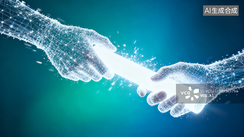 【AI数字艺术】接力接力棒传递图片素材