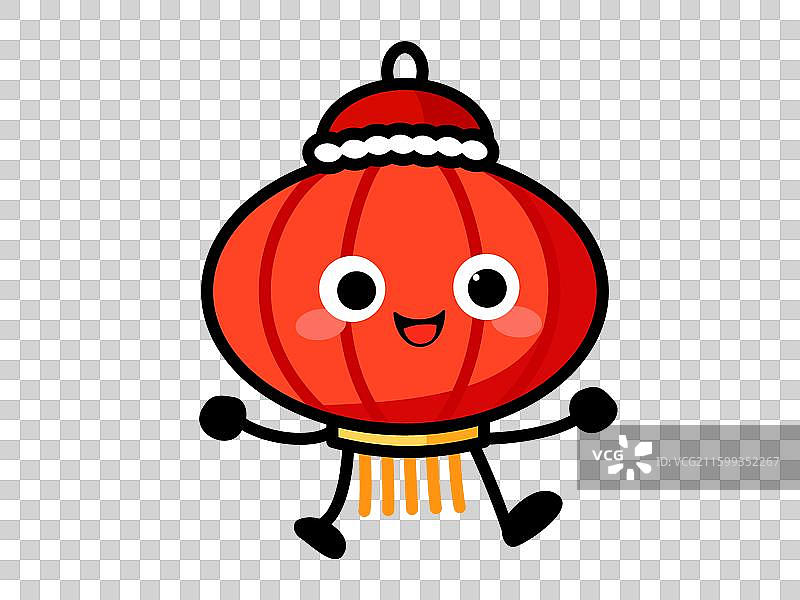 新年卡通可爱元素图片素材