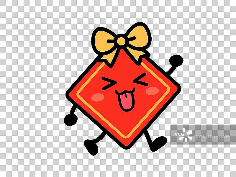 新年卡通可爱元素图片素材