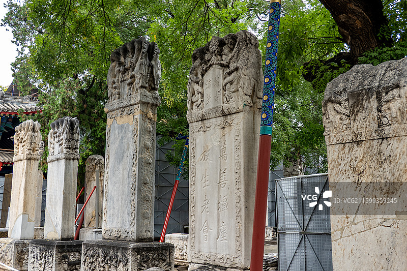 北京东岳庙石碑民俗博物馆图片素材