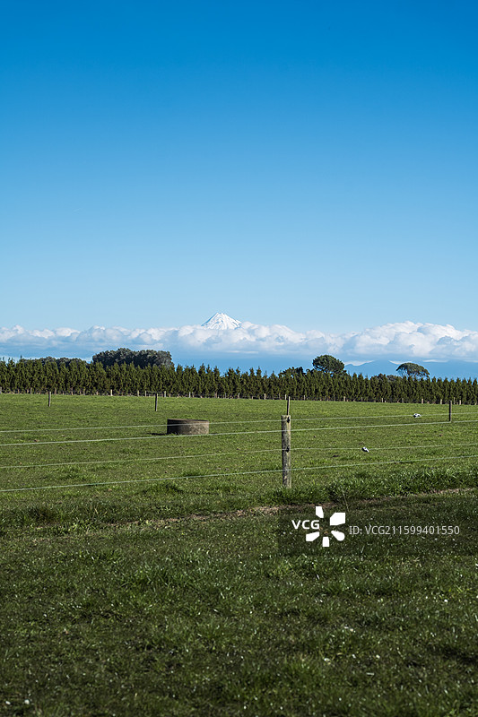 雪山草场图片素材