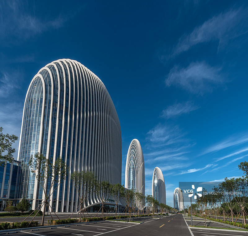 摩天大厦邢台金融中心图片素材