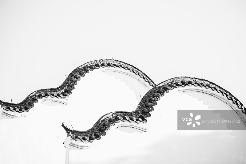 白墙黛瓦图片素材