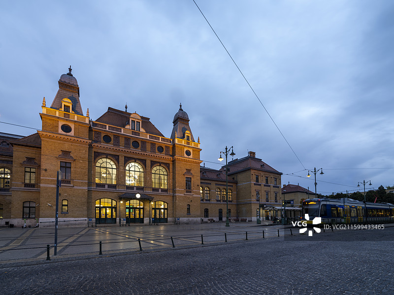 匈牙利琼格拉德州赛格德火车站图片素材