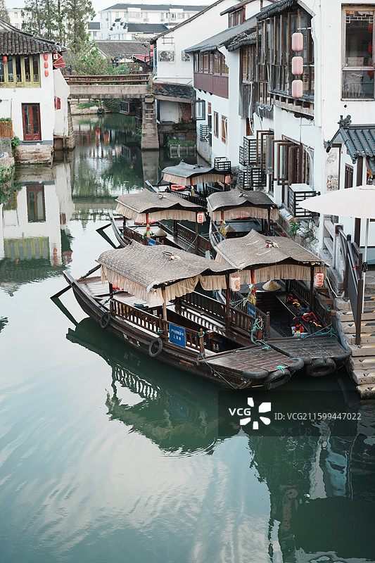 朱家角风光图片素材