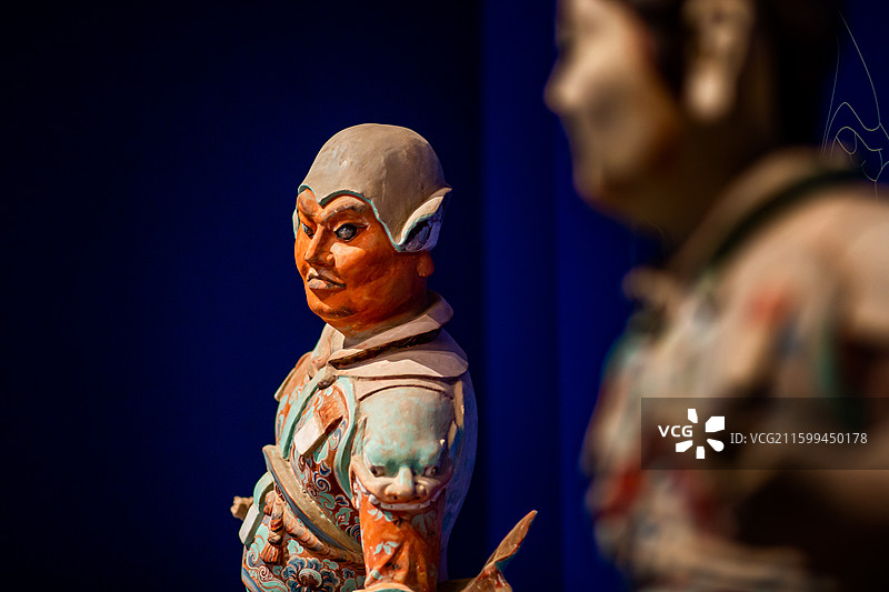 2025年10月23日，上海，“何以敦煌·念念回响”敦煌文化艺术公益展于艺丰中心正式启幕图片素材