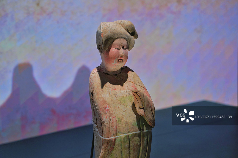 西安机场博物馆展品图片素材