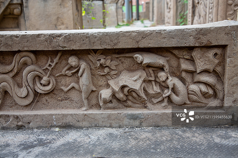 原平朱氏牌楼图片素材