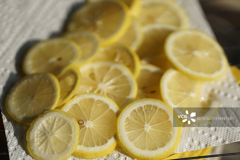 鲜切柠檬图片素材