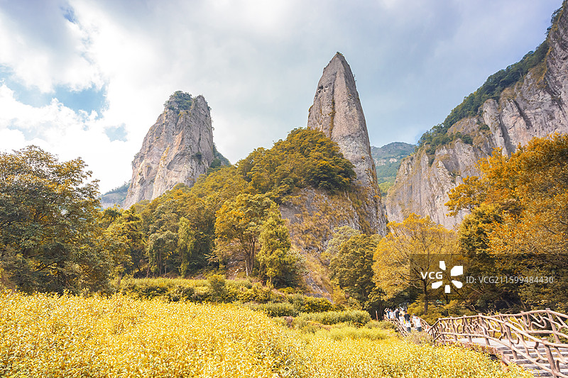 雁荡山大龙湫景区图片素材