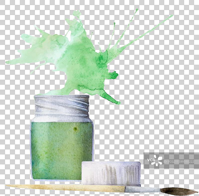 水彩手绘儿童绘画图片素材