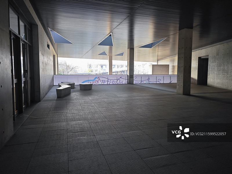 玉鸟集大屋顶良渚文化艺术中心安藤忠雄建筑设计图片素材