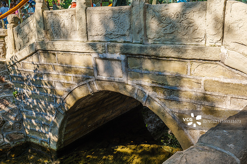 山西太原晋祠会仙桥图片素材
