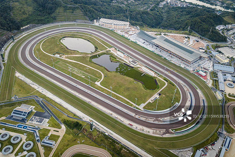 中国广东省广州市从化区香港马会从化马场图片素材
