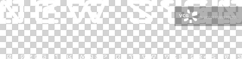 数字字母字体，采用科技网络风格图片素材