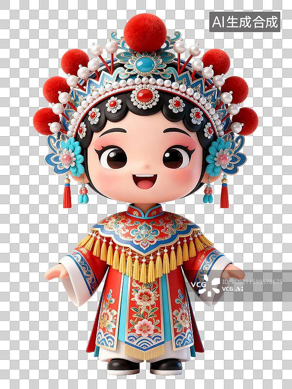 【AI数字艺术】戏剧人物插画图片素材