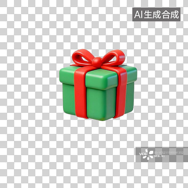 【AI数字艺术】圣诞节膨胀风免扣元素， 蝴蝶结 气球 蜡烛 烛台 圣诞老人 雪人 雪花 鹿 圣诞帽 礼物盒 等等图片素材