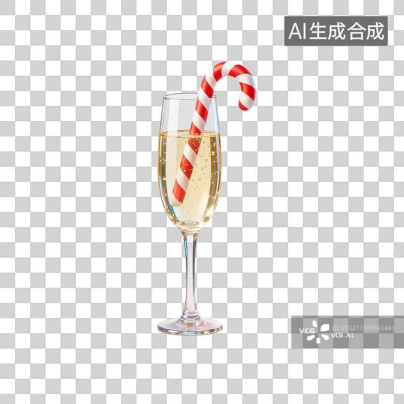 【AI数字艺术】圣诞节膨胀风免扣元素， 蝴蝶结 气球 蜡烛 烛台 圣诞老人 雪人 雪花 鹿 圣诞帽 礼物盒 等等图片素材