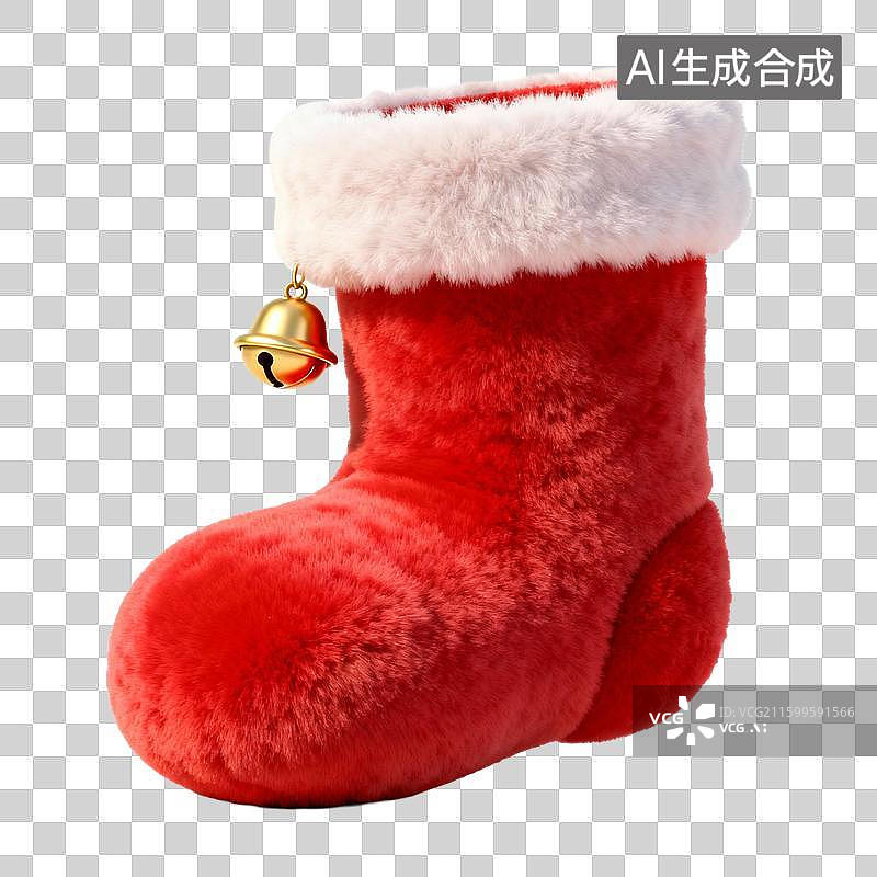 【AI数字艺术】圣诞节膨胀风免扣元素， 蝴蝶结 气球 蜡烛 烛台 圣诞老人 雪人 雪花 鹿 圣诞帽 礼物盒 等等图片素材