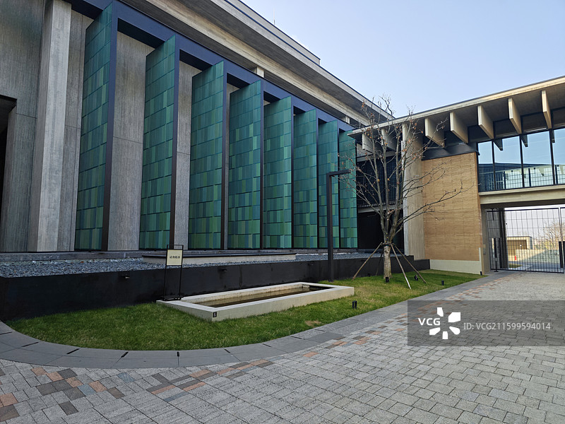 杭州国家版本馆现代宋韵普利策奖王澍建筑设计作品图片素材