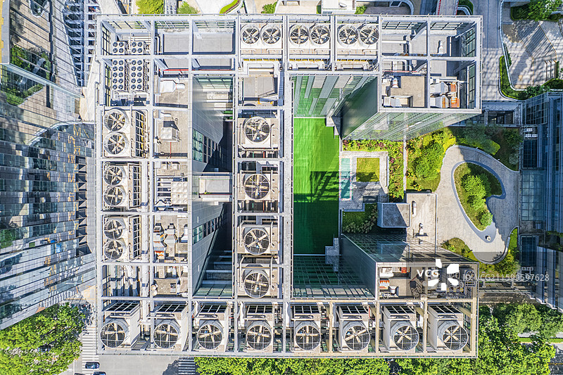 楼顶空调机组 节能空调通风系统图片素材