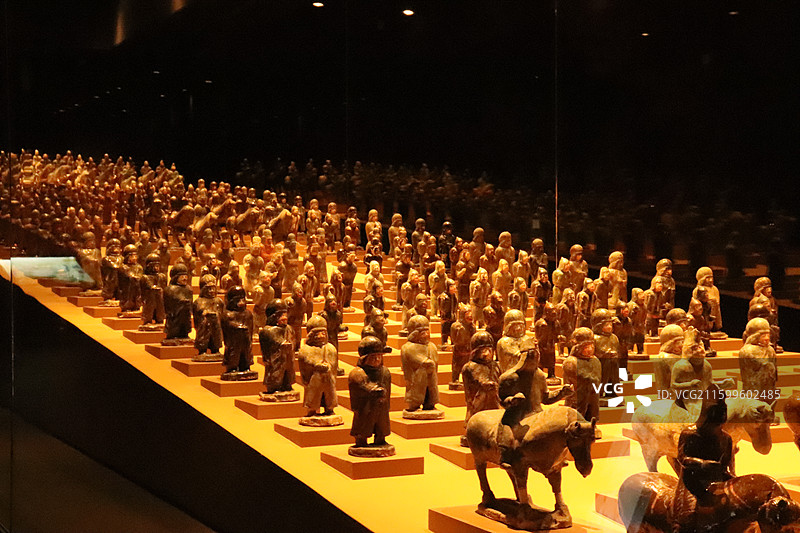 大同市博物馆镇馆之宝司马金龙墓兵马俑图片素材