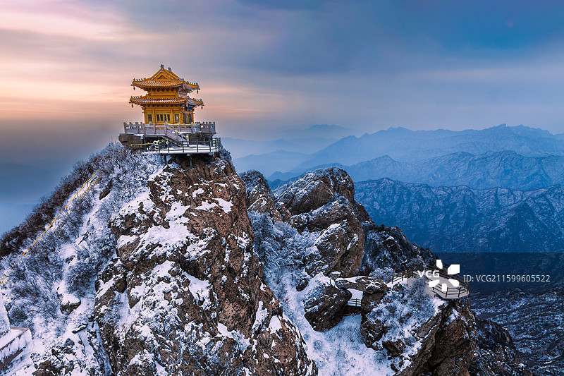 河南 洛阳 栾川 老君山图片素材