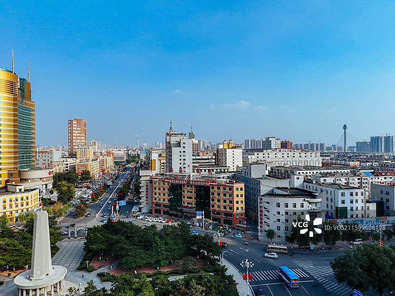 四平市 铁西区 英雄广场 百货 南湖图片素材