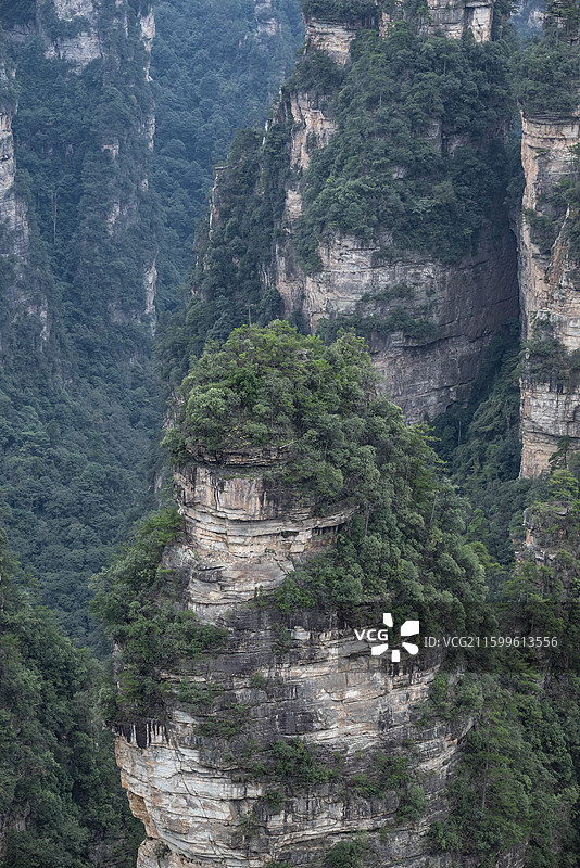 湖南张家界袁家界风景图片素材