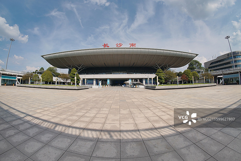 长沙南站西广场图片素材