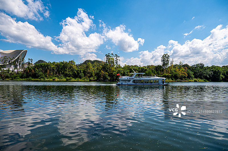 桂林逍遥楼、象鼻山景区、日月塔公园、穿山公园图片素材