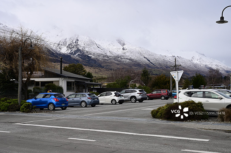 Glenorchy格林诺奇 瓦卡蒂普湖图片素材