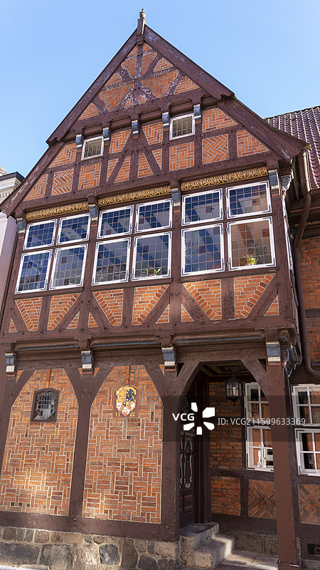 德国伦茨堡的秋天的风景和建筑图片素材