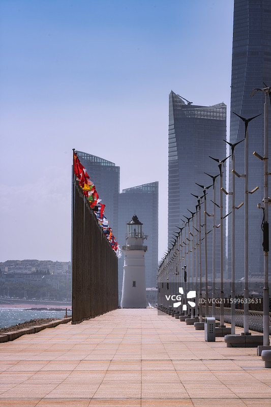 青岛情人坝图片素材