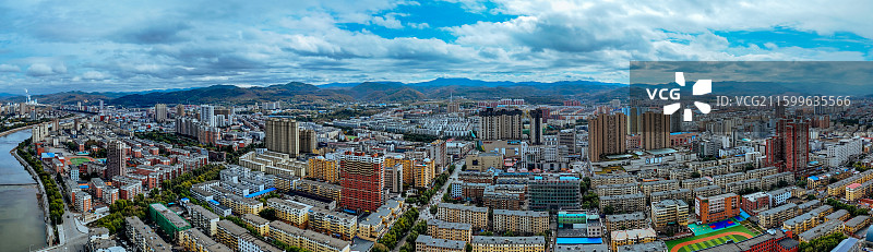 白山市 浑江区 北山公园 北安大街 浑江图片素材