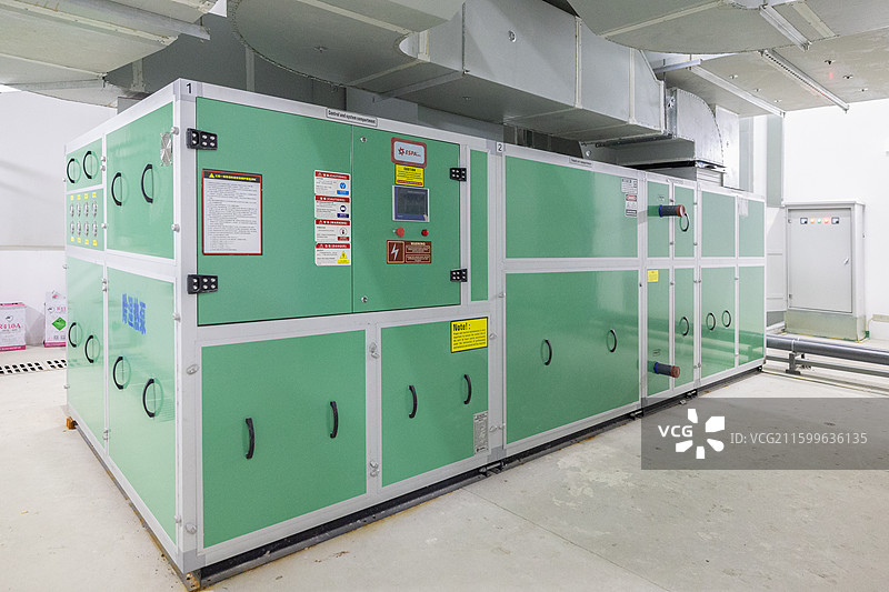 现代室内机房设备图片素材