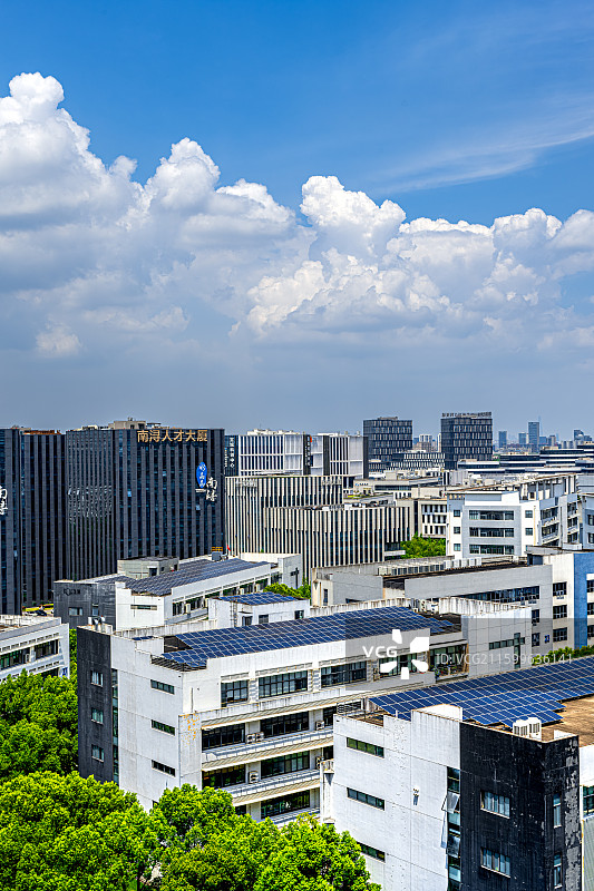 上海松江科技城 漕河泾开发区松江高科技园 新桥镇九亭镇农村集体资产所有权改革试点 乡村振兴图片素材