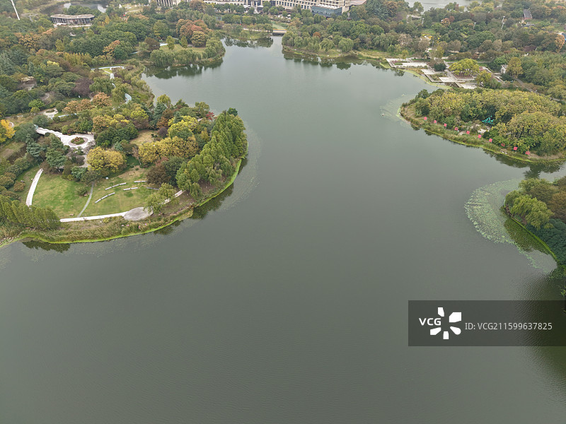泰州市天德湖公园图片素材